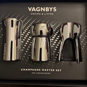 Silver Champagne Master Set